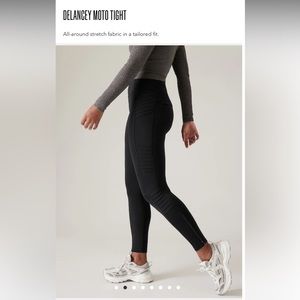 XS Athleta Delancey Moto Tight